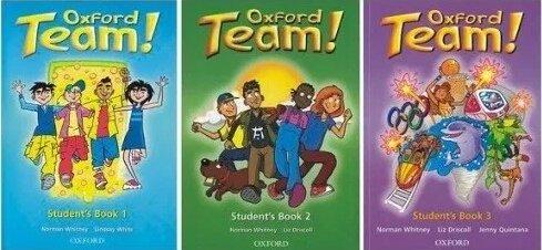 Oxford Team 1, 2, 3, комплект Student's Book + Workbook