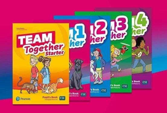 Team together starter, 1, 2, 3, 4 Pupils book + Activity book