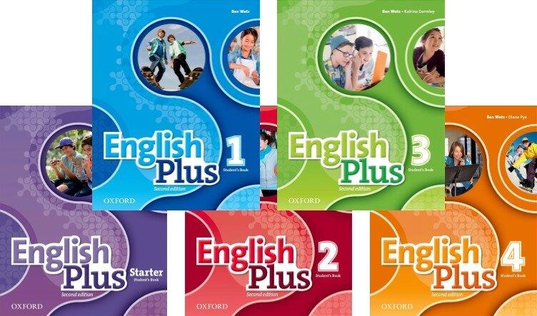 5536287211_english-plus-starter English plus Starter, 1, 2, 3, 4 2nd edition Pupils Book+workbook
