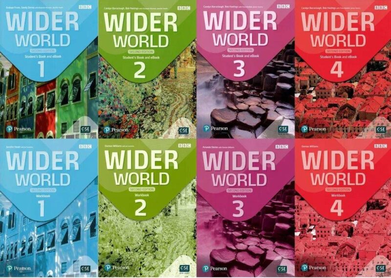 5536295871_wider-world-second Wider World Second Edition 1, 2, 3, 4 Students, Workbook