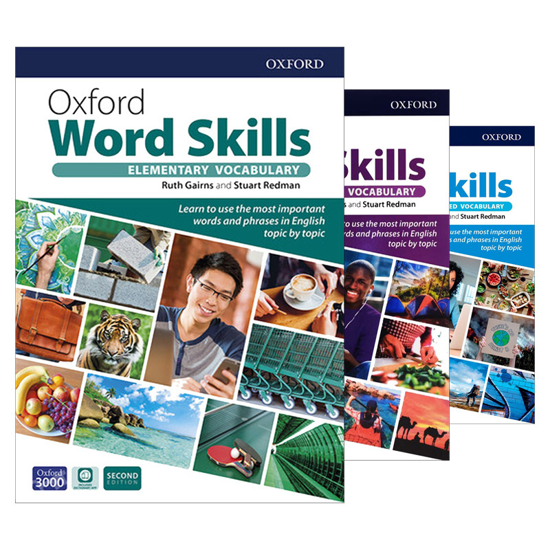 Oxford Word Skills 2nd edition Elementary, Intermediate, Advanced. Підручник з граматики англійської мови