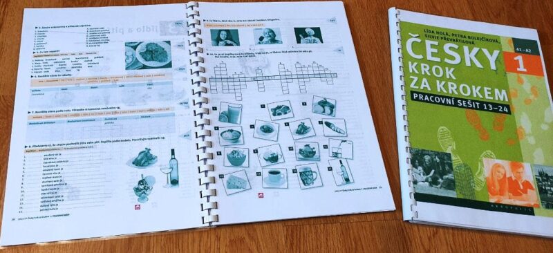Cesky krok za krokem. Чеська мова Крок за кроком. Підручники А1-А2, В1 і зошити до них