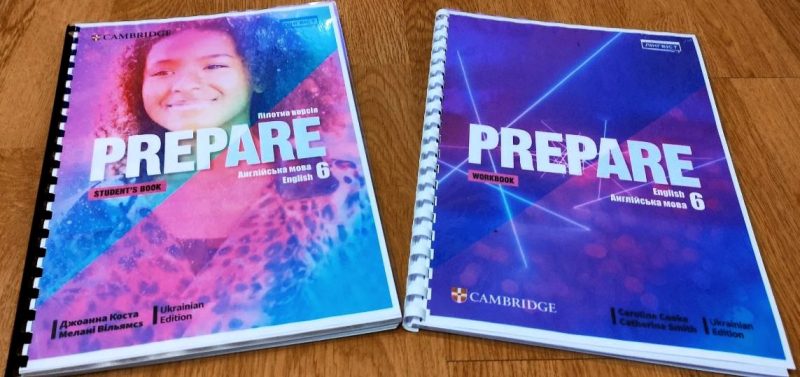 Prepare 6 клас - A2 Ukraine НУШ - книга та робочий зошит.