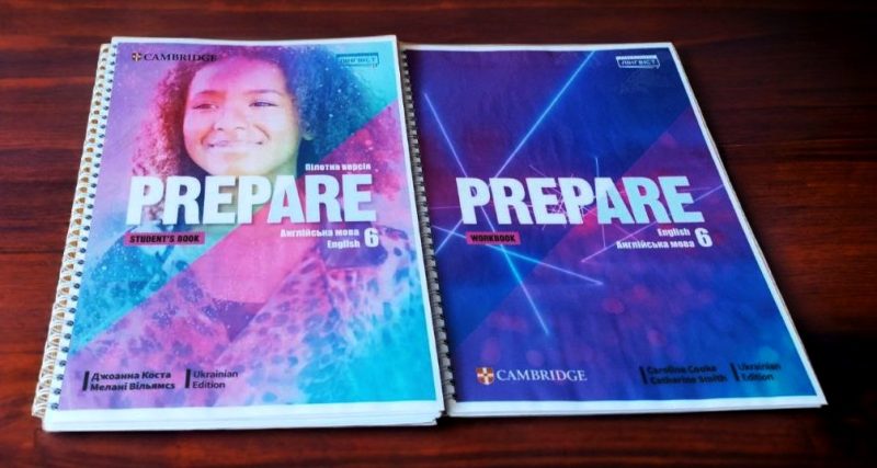 Prepare 6 клас - A2 Ukraine НУШ - книга та робочий зошит.