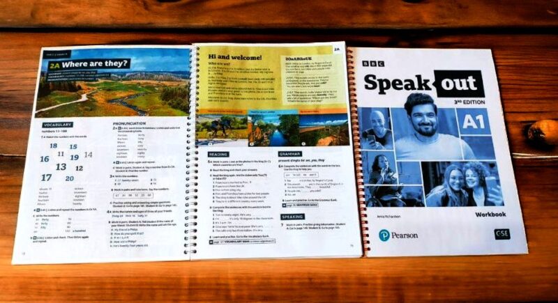 SpeakOut A1, А2, В1, В2, С1-С2 3rd edition Комплект (Підручник + Зшитий)