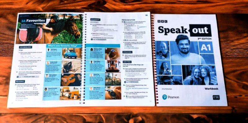 SpeakOut A1, А2, В1, В2, С1-С2 3rd edition Комплект (Підручник + Зшитий)