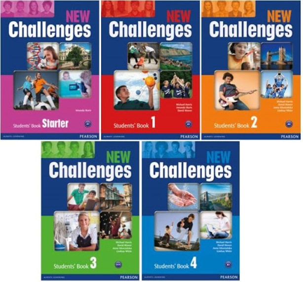 unnamed NEW Challenges starter, 1, 2, 3, 4 Student"s book + Workbook