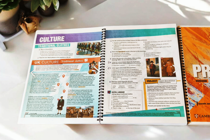 Prepare 8 клас - Ukraine НУШ - книга та робочий зошит.