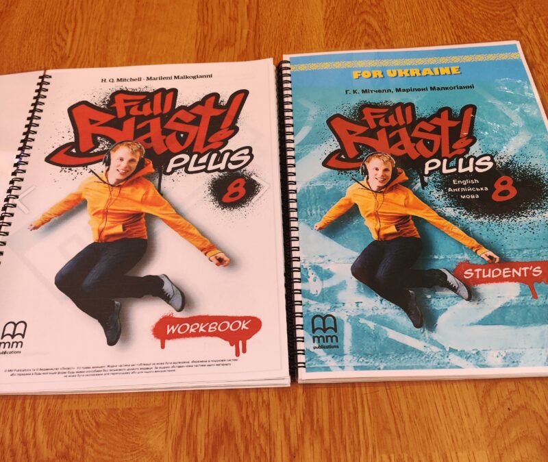 Full Blast 8 Ukraine НУШ Student's book + Workbook