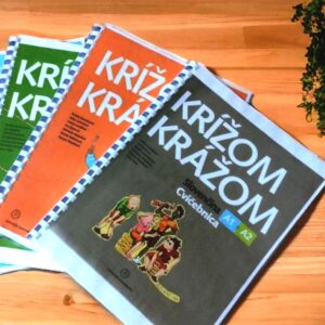 Krízom krázom Slovenčina A1, А2, В1 B2, зошит А1-А2, В1 Словацька мова.