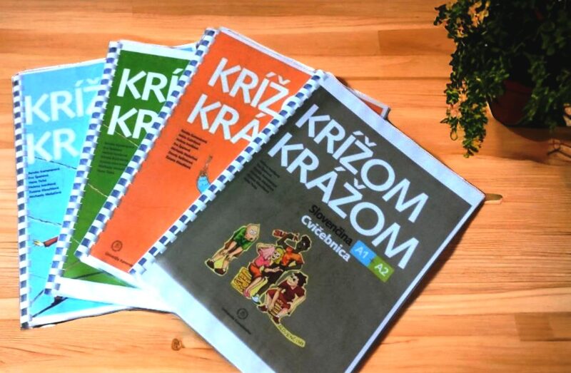 Krízom krázom Slovenčina A1, А2, В1 B2, зошит А1-А2, В1 Словацька мова.